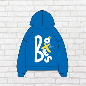 Piece By Piece - Signed Hoodie COBALT BLUE